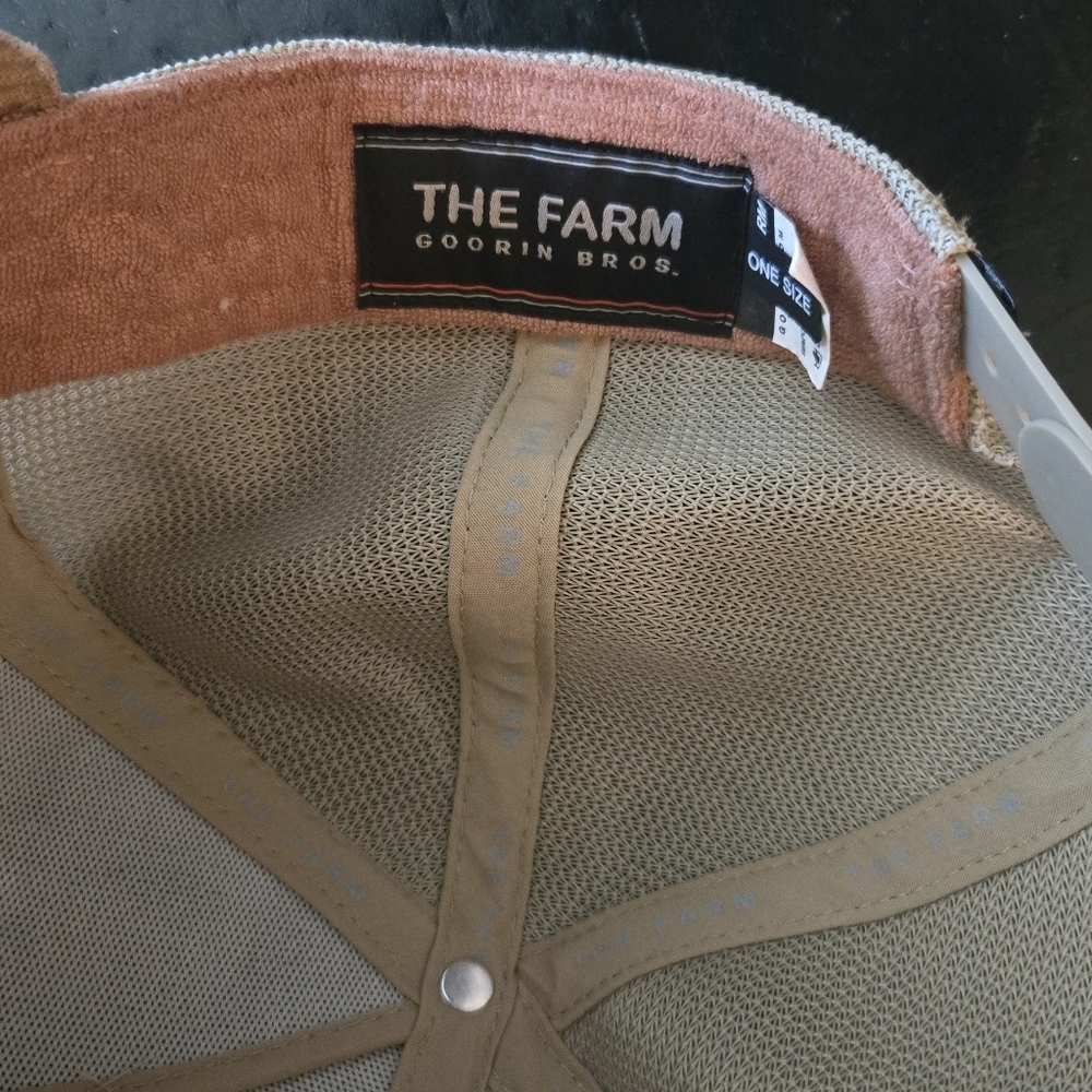Goorin Bros Trucker Hat Storm Stallion Limited Edition Tan NWT - Picture 5 of 5